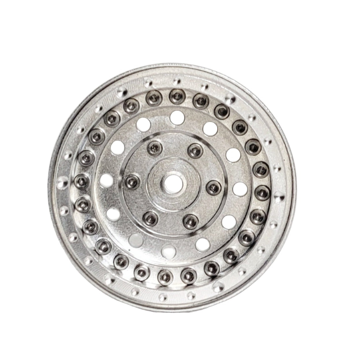 1.9" ENK EZ-Loc Beadlock Wheels - Silver (4)