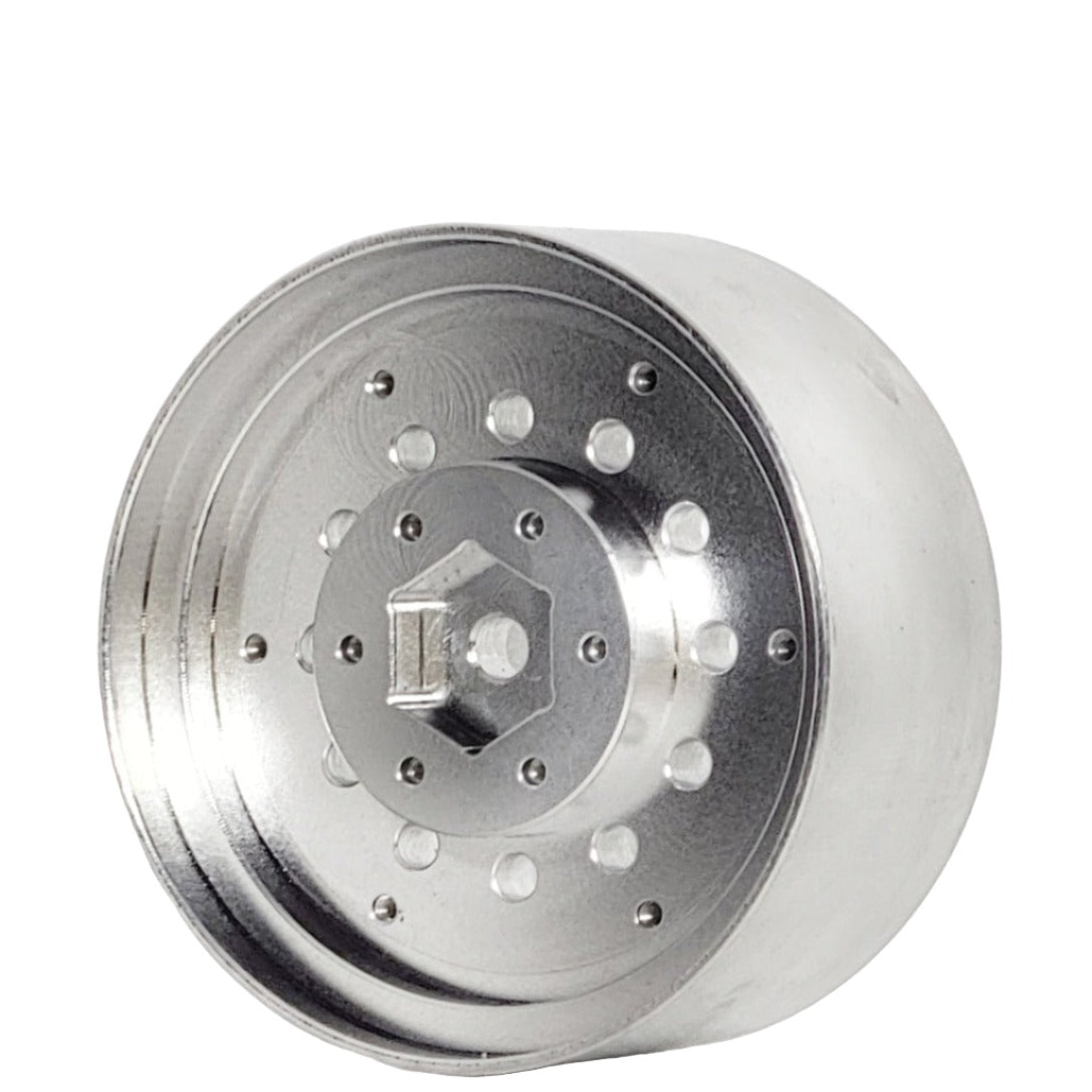 1.9" ENK EZ-Loc Beadlock Wheels - Silver (4)