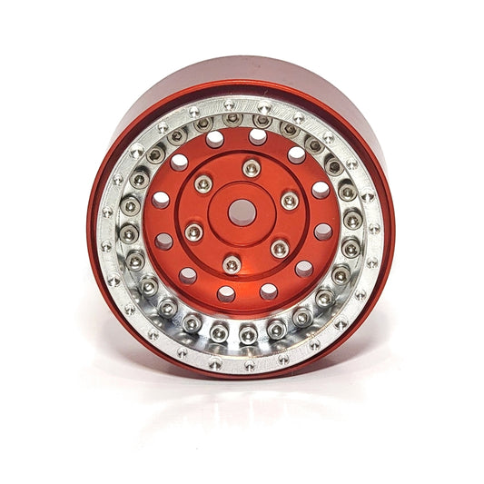 1.9" ENK EZ-Loc Beadlock Wheels - Red (4)