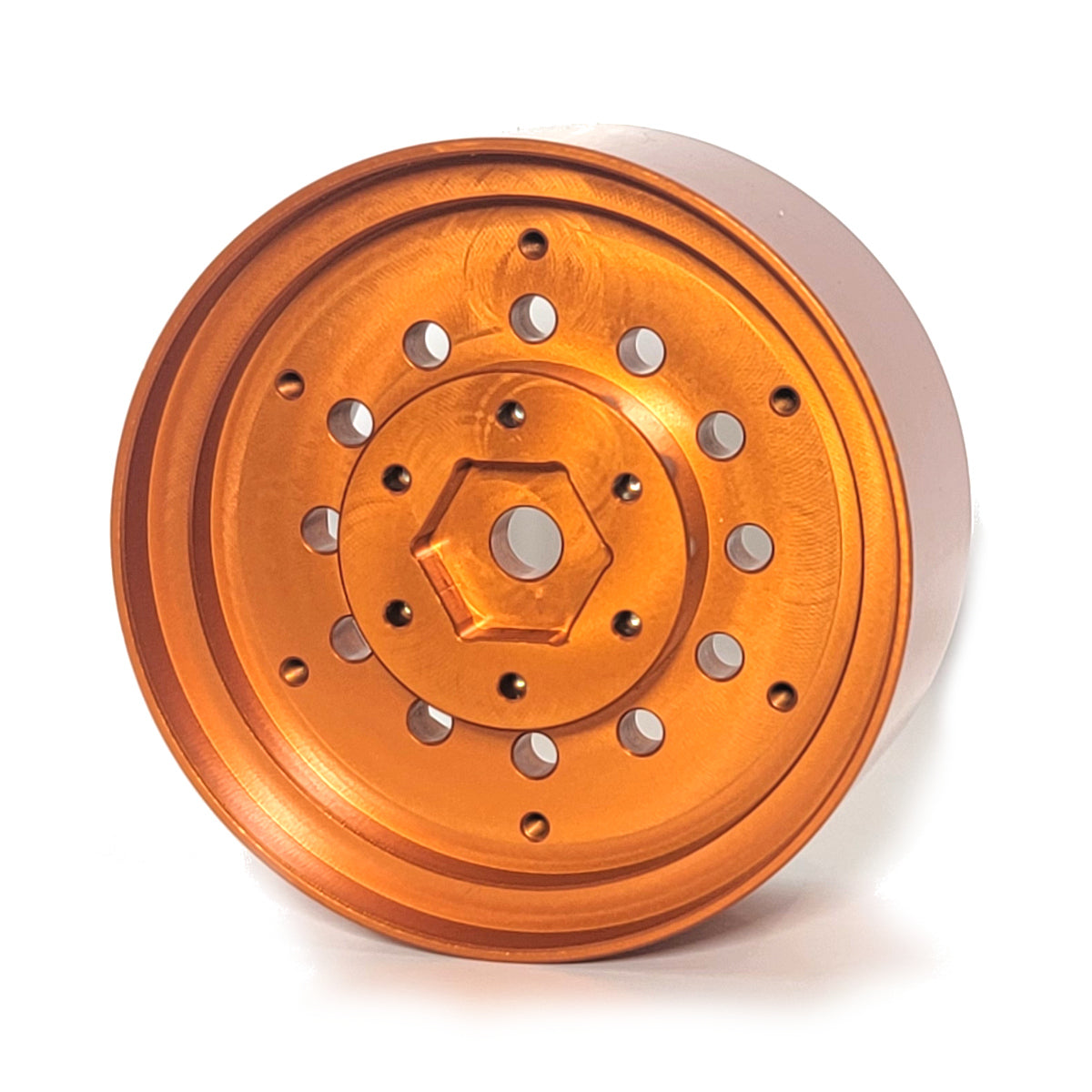 1.9" ENK EZ-Loc Beadlock Wheels - Orange (4)